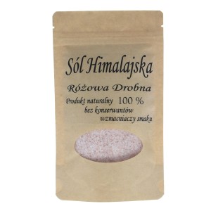 SÓL HIMALAJSKA RÓŻOWA DROBNA 1KG