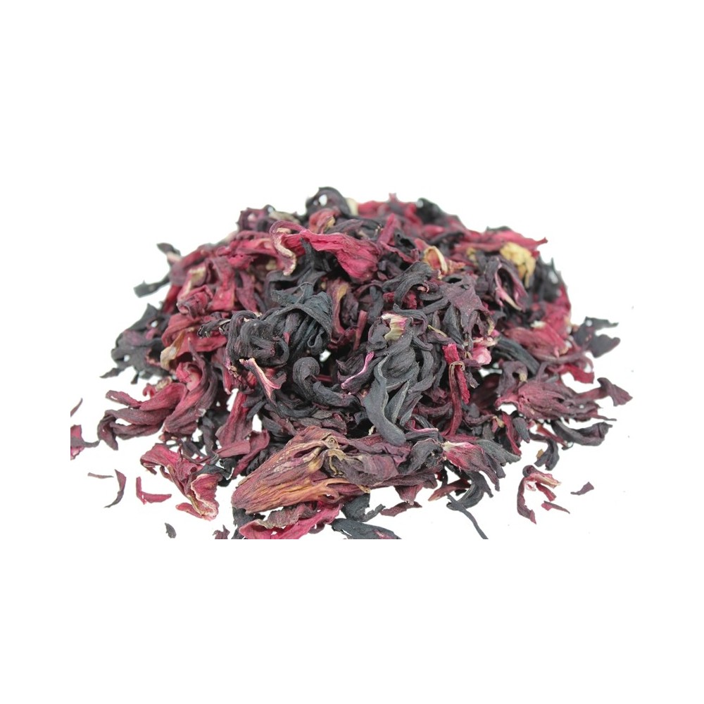 HIBISKUS KWIAT SUSZONY 10KG NIGERIA.