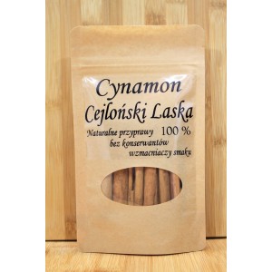 CYNAMON CEJLOŃSKI LASKI 8cm 50g