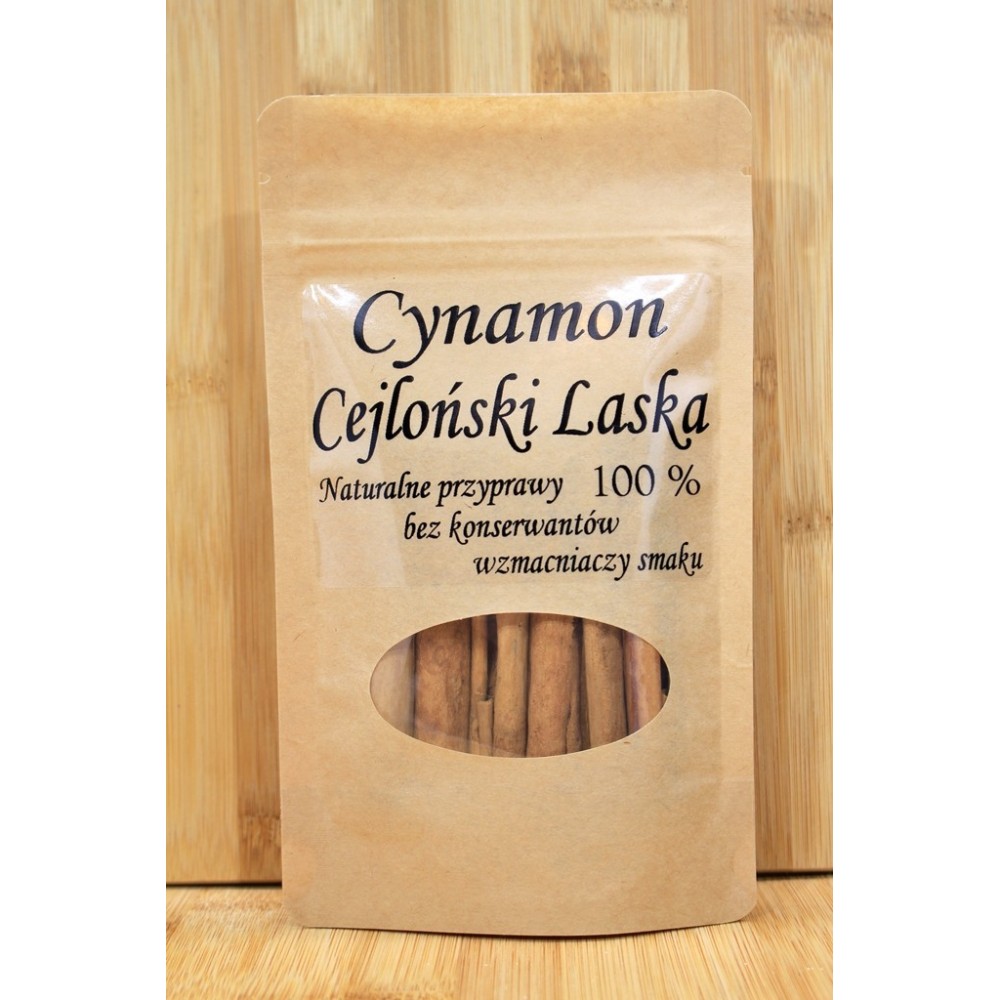CYNAMON CEJLOŃSKI LASKI 8cm 50g