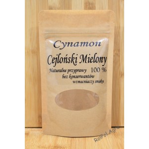 CYNAMON CEJLOŃSKI mielona kora 50G