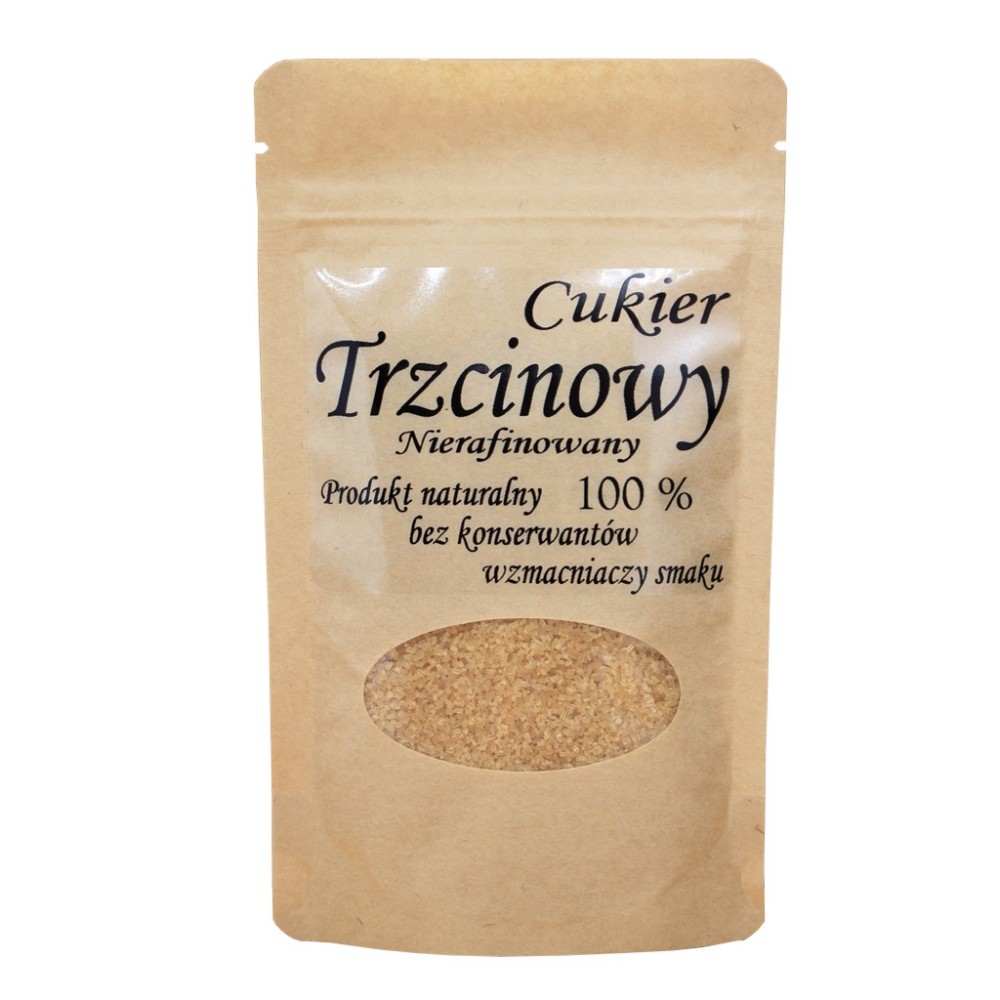 CUKIER TRZCINOWY (DRY DEMERARA). 500G