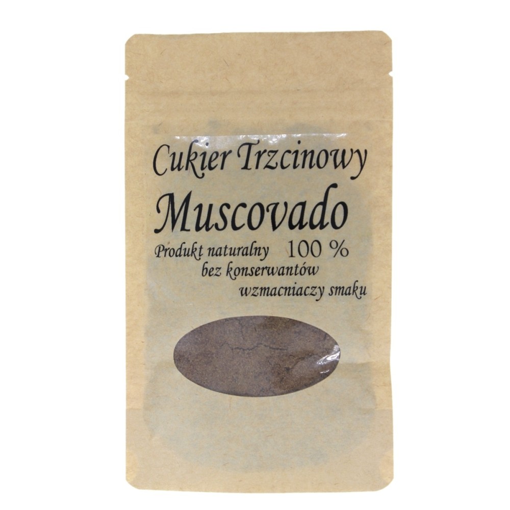 CUKIER TRZCINOWY  DARK MUSCOVADO 500G