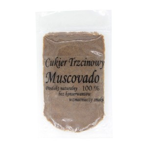 CUKIER TRZCINOWY  DARK MUSCOVADO 500G