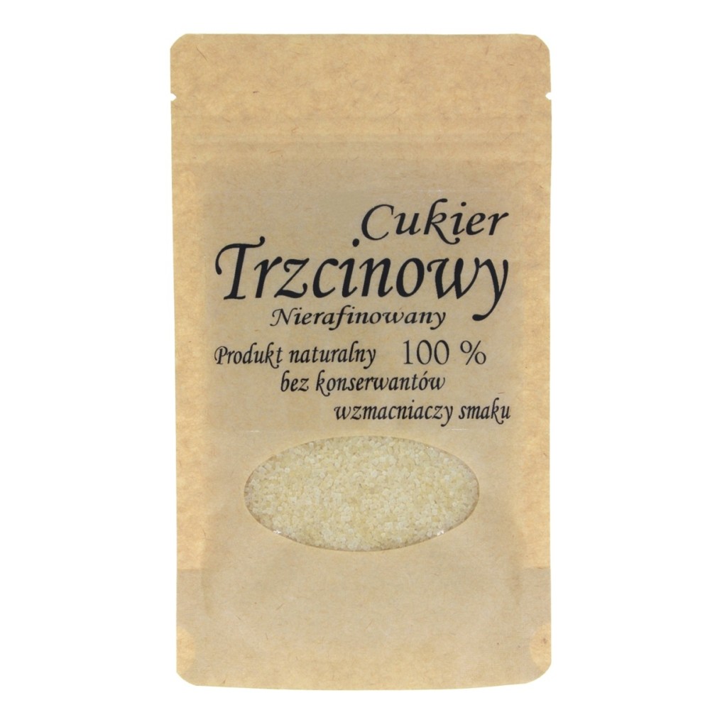 CUKIER TRZCINOWY NIERAFINOWANY JASNY 5kg